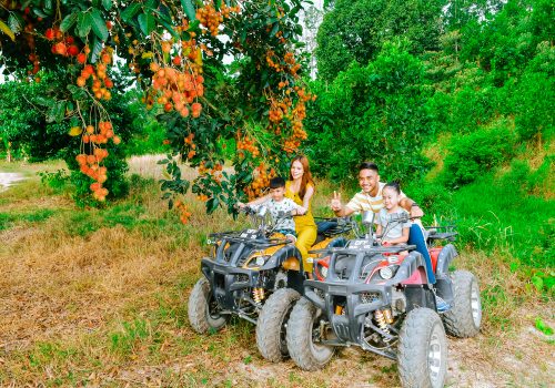 ATV riding tour at Desaru Fruit Farm