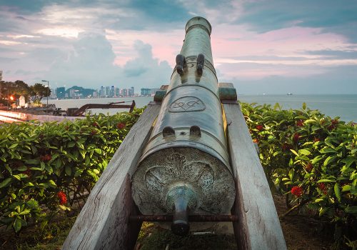 Fort Cornwallis, Bastion Fort in GeorgeTown, Penang