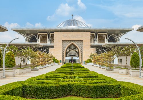 Masjid Tuanku Mizan Zainal Abidin at Putrajaya city, Malaysia